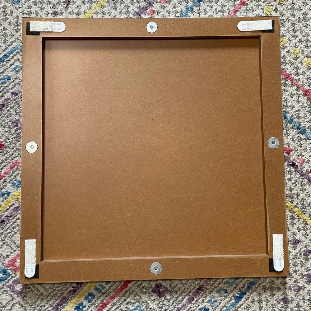 Dry Erase Wall Hanging Monthly Calendar Board with Days of the Week 16”x16”